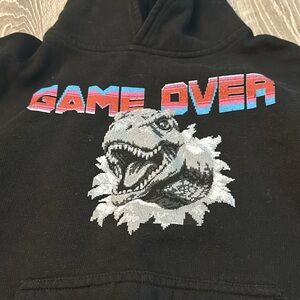 Boys Capsule Game Over Black Hoody
